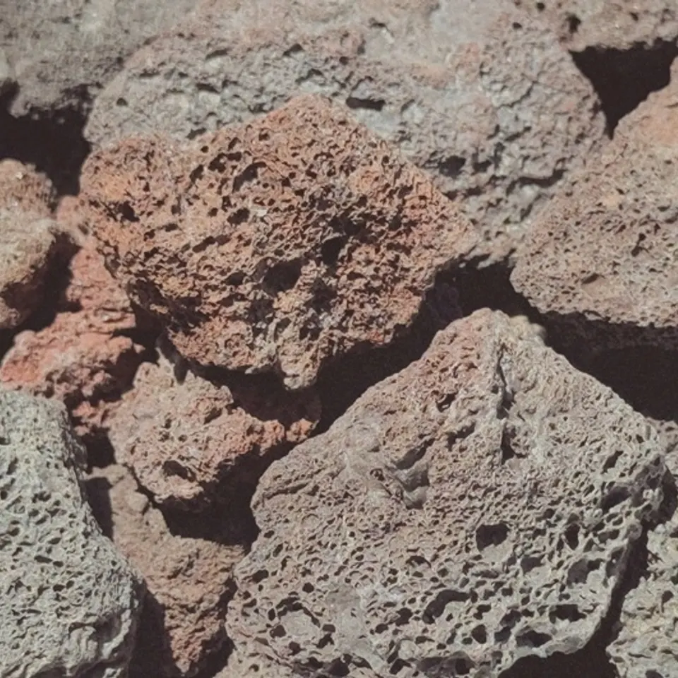3/4 Red Lava Rock
